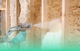 wall insulation spray